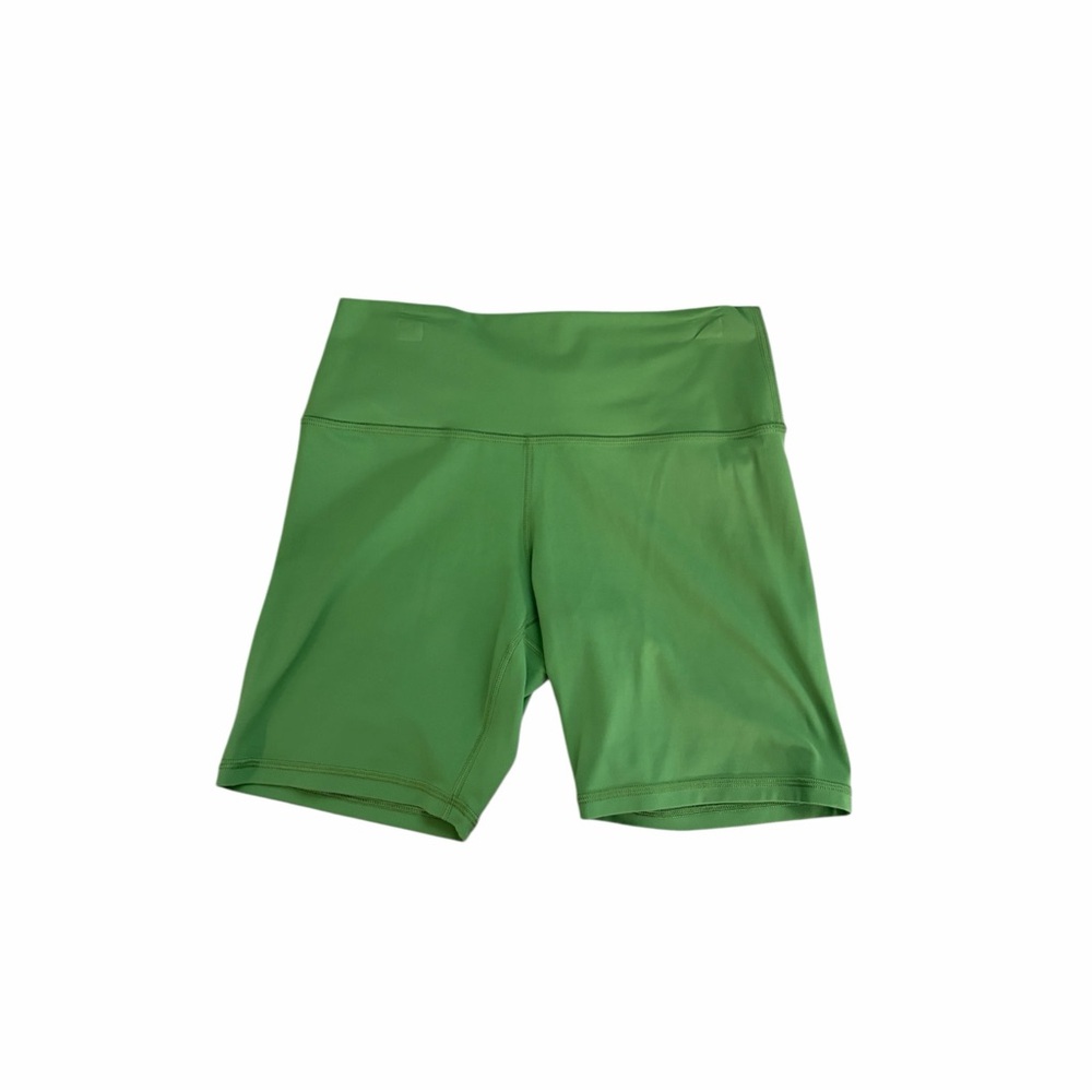 NWOT Athleta Green Biker Shorts! 6” inseam